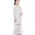 PS Kids Aqua Colour Printed Cotton Kurta with Palazzo and Blush Colour Net Dupatta for Girls