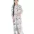 PS Kids White Colour Printed Cotton Kurta with Palazzo and Blush Colour Net Dupatta for Girls