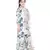 PS Kids White Colour Printed Cotton Kurta with Palazzo and Blush Colour Net Dupatta for Girls