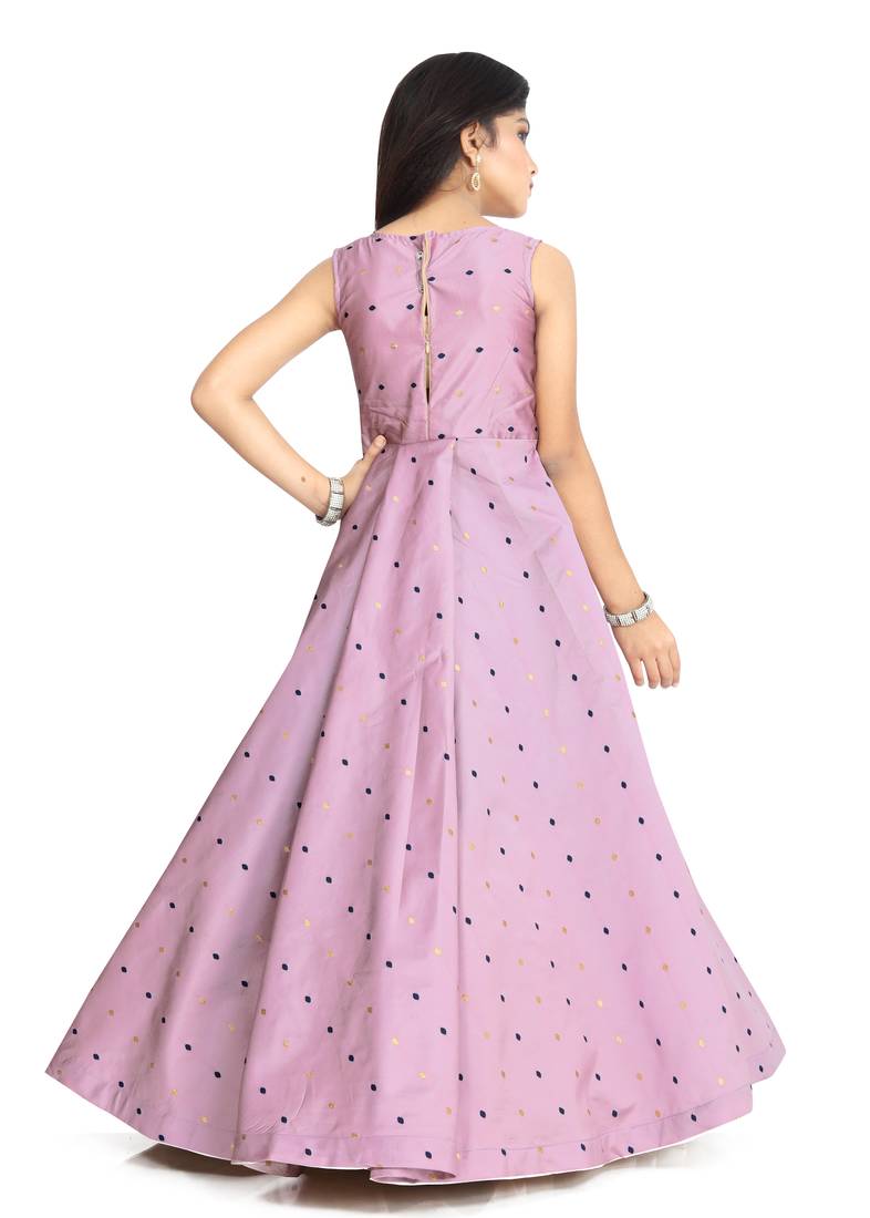 Kids Lavender Gown Dress