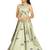 Kids Sea Green Gown Dress For Girls 