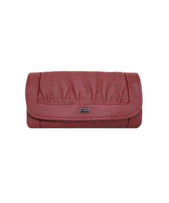 Maroon LEATHER WALLET FOR WOMEN 1