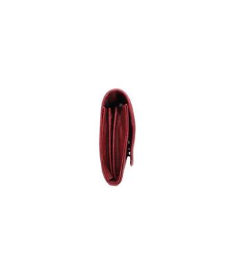 Maroon LEATHER WALLET FOR WOMEN 4