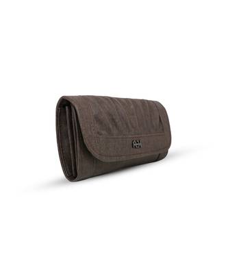 Brown LEATHER WALLET FOR WOMEN 4