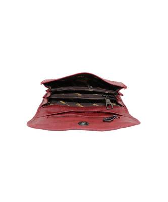 Maroon LEATHER WALLET FOR WOMEN 4