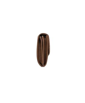Brown LEATHER WALLET FOR WOMEN 2