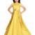 Kids Yellow Gown For Girls 