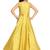 Kids Yellow Gown For Girls 