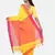 Yellow Plain Work Khadi Cotton Handloom Saree With Blouse