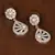Gold Plated Pearl and Stone Embellished American Diamond Earrings 216ED170