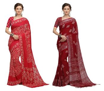 Iris Handloom Cotton Slub Zari Wex Batik Print saree 1