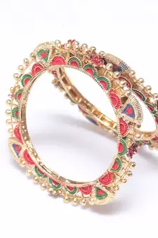 Beautiful golden bangles