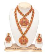 Bridal south Indian double necklace set