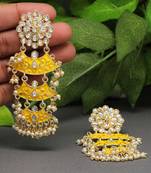 Yellow danglers-drops