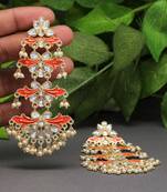 Orange danglers-drops