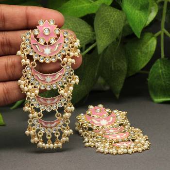 Pink danglers-drops 1