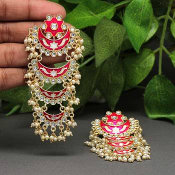 Pink danglers-drops 1