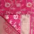 Rani Pink Woven Art Silk Saree With Blouse