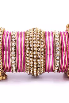 Pink bangles-and-bracelets
