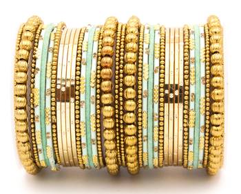 Green bangles-and-bracelets 1