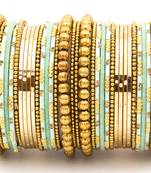 Green bangles-and-bracelets