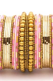 Pink bangles-and-bracelets