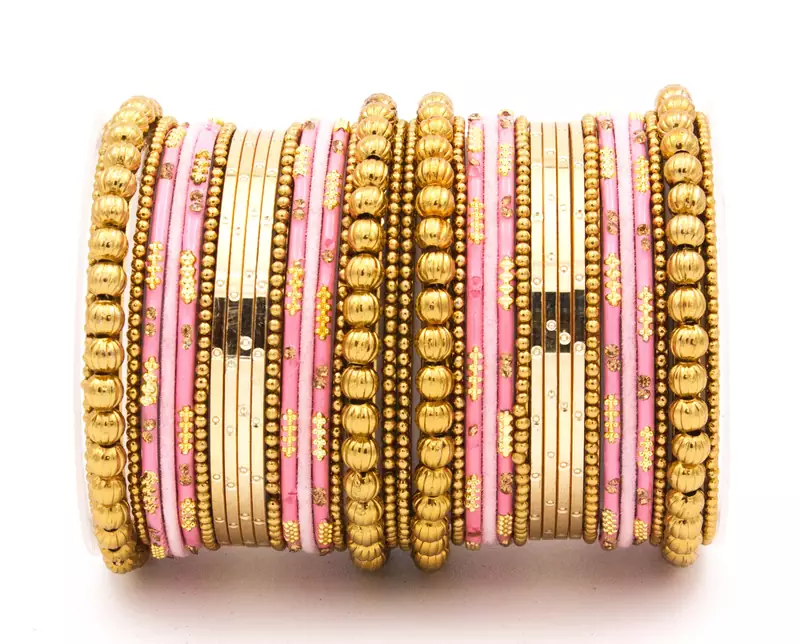 Pink bangles-and-bracelets