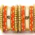 Orange bangles-and-bracelets