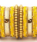 Yellow bangles-and-bracelets