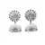 Silver Plated  Jhumkas