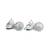 Silver Plated  Jhumkas