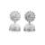 Silver Plated  Jhumkas
