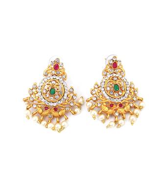 Antique Gold Necklace Set For Women 7