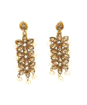 Off White Kundan Necklace Sets 8