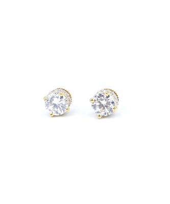Rose Gold Alloy Earrings 2