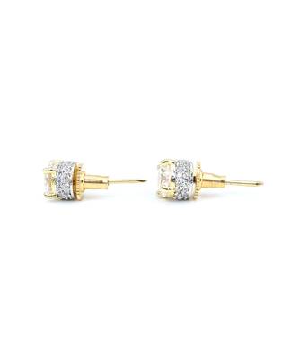 Rose Gold Alloy Earrings 4