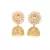 Gold Plated Stone Studded Designer jhumki