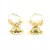 Gold Plated Polki Traditional Earrings