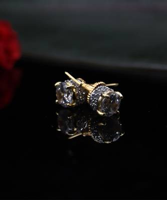 Rose Gold Alloy Earrings 6