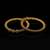 Gold Plated South Traditional Design bangle Set of 2