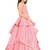 Kids Pink Long Gown Dress For Girls