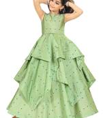 Kids Pista Gown Dress