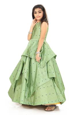 Kids Pista Gown Dress 3