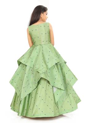 Kids Pista Gown Dress 4
