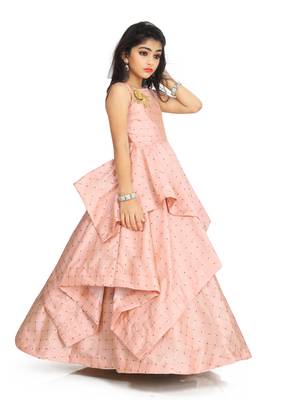 Kids Pink Gown For Dress 2
