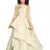 Kids White Cotton Silk Gown Dress 