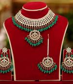 Green necklace-sets