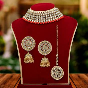 Orange necklace-sets 1