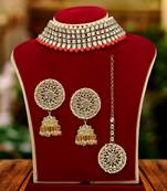 Orange necklace-sets