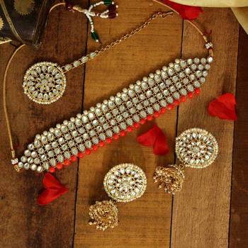 Orange necklace-sets 2